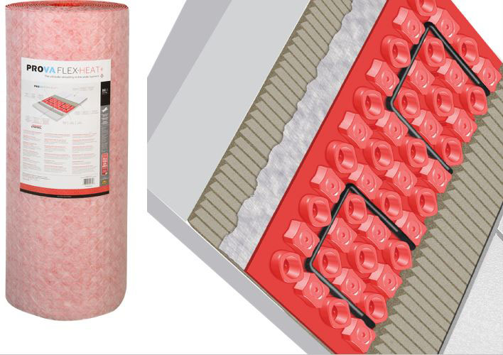 Prova - Waterproofing membrane - 39.37 x 32.8' (108 ft²) or 39.37 x 16.4'  (54 ft²) – Plancher SRA